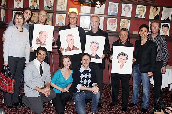 Jersey Boys at Sardi’s – group shot