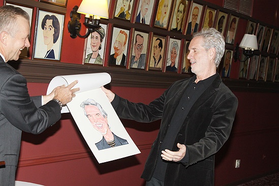 Jersey Boys at Sardi’s – Bob Gaudio (unveiling)