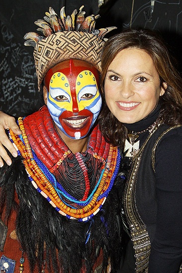 Mariska Hargitay at The Lion King – Mariska Hargitay – Tshidi Manye