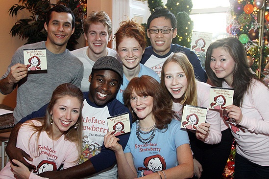Freckleface Strawberry Sundae Event – cast shot