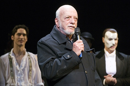 Phantom of the Opera 23rd Anniversary – Sean MacLaughlin – Harold Prince – Hugh Panaro (curtain call)