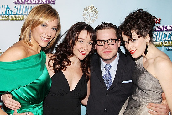 How to Succeed Opening Night – Erica Mansfield – Cameron Adams – Nick Mayo – Paige Faure
