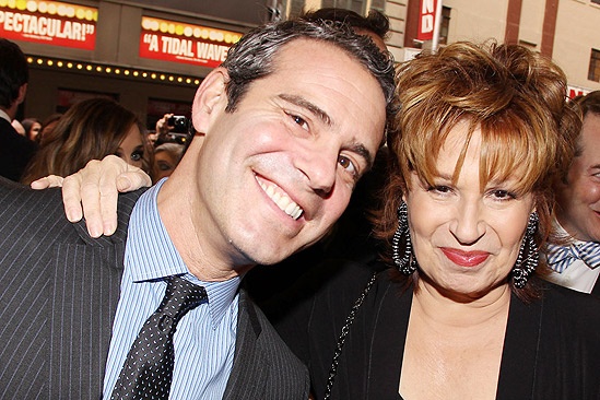 Catch Me If You Can Opening Night – Andy Cohen – Joy Behar