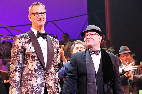 Catch Me If You Can Opening Night – Jerry Mitchell – Jack O’Brien (curtain call)