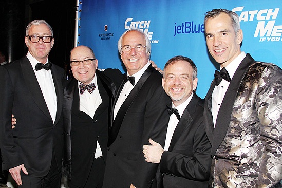Catch Me If You Can Opening Night – Scott Wittman – Jack O’Brien – Frank Abagnale Jr. – Marc Shaiman – Jerry Mitchell
