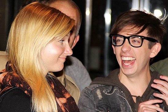 Glee NYC – Heather Morris – Kevin McHale