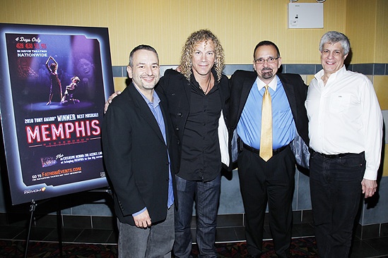 Memphis movie premiere – Joe DiPietro – David Bryan – Dan Diamond – Bruce Brandwen