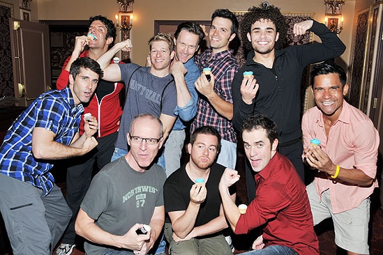 Mamma Mia! 4,000th Performance – male ensemble