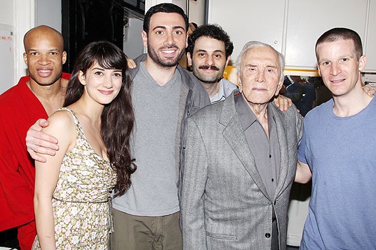 Kirk Douglas at Bengal Tiger – Kirk Douglas – Glenn Davis - Hrach Titizian - Arian Moayed - Brad Fleischer - Sheila Vand