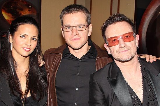 Spider-Man opening – Luciana- Matt Damon – Bono