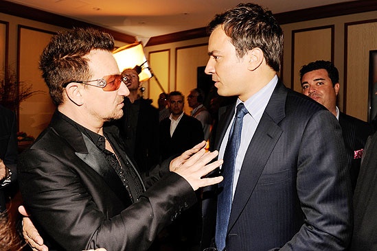 Spider-Man opening – Bono – Jimmy Fallon