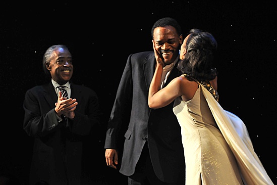Samuel L. Jackson Mountaintop Birthday Bash - Reverend Al Sharpton – Samuel L. Jackson – Angela Bassett