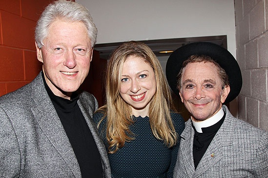 Anything Goes – Bill Clinton Visit – Bill Clinton – Chelsea Clinton – Joel Grey