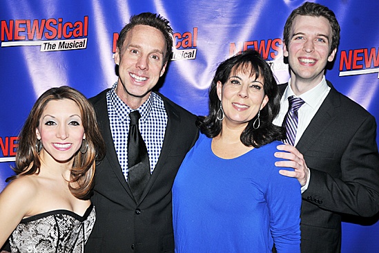 Newsical - Michael West, Christina Bianco, Christine Pedi, and John Walton West