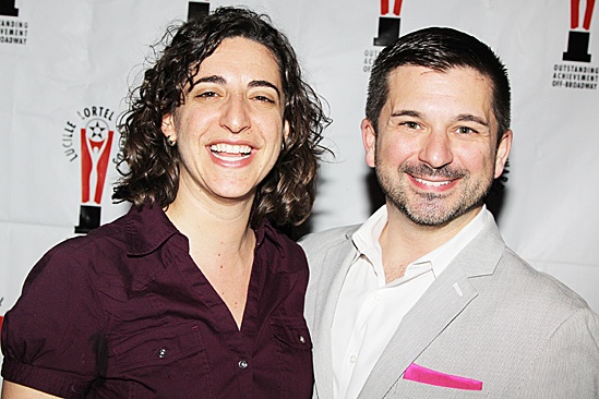 Lortel Reception - Eva Price - Michael Coco