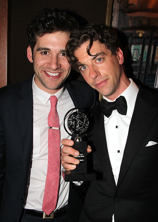 2012 Tony Awards – O&M After Party – Adam Chanler-Berat – Christian Borle