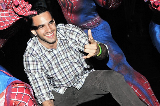 Spider-Man – Danell Leyva Visit – Danell Leyva