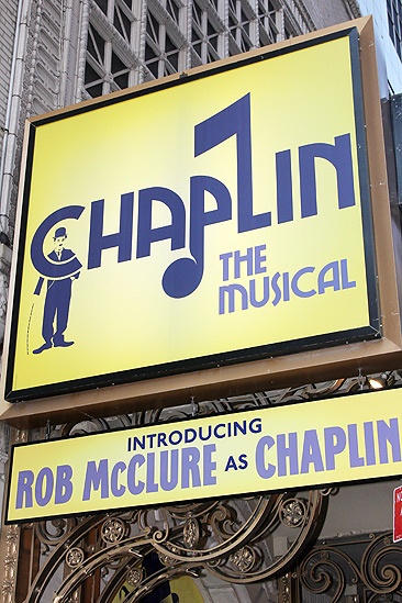 Chaplin – Opening Night – marquee