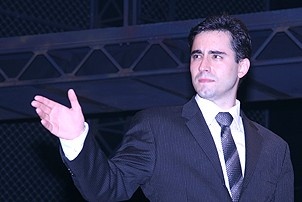 Photo Op - Jersey Boys Million-th Customer - John Lloyd Young