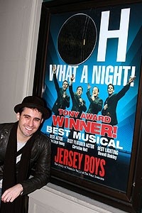 Photo Op - John Lloyd Young Leaves Jersey Boys - John Lloyd Young at marquee