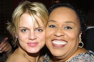 Chicago Michael Hall Party - Amy Spanger - Roz Ryan