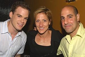Chicago Michael Hall Party - Michael C. Hall - Edie Falco - Stanley Tucci