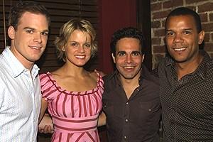 Chicago Michael Hall Party - Michael C. Hall- Amy Spanger - Mario Cantone - Jerry Dixon