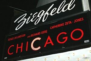 Chicago Movie Premiere - Ziegfeld Marquee