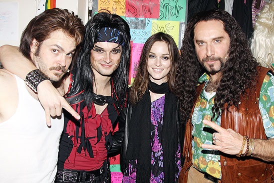 Leighton Meester at Rock of Ages - Mitch Jarvis - Jeremy Woodard - Leighton Meester - Adam Dannheisser