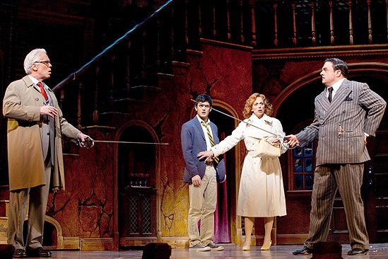 The Addams Family - Show Photos - Terrence Mann - Wesley Taylor - Carolee Carmello - Nathan Lane