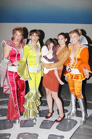 Katie Holmes and Suri at Mamma Mia! – Gina Ferrall - Beth Leavel – Suri Cruise – Katie Holmes – Judy McLane