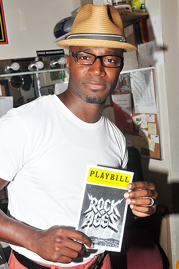 Taye Diggs at Rock of Ages – Taye Diggs solo
