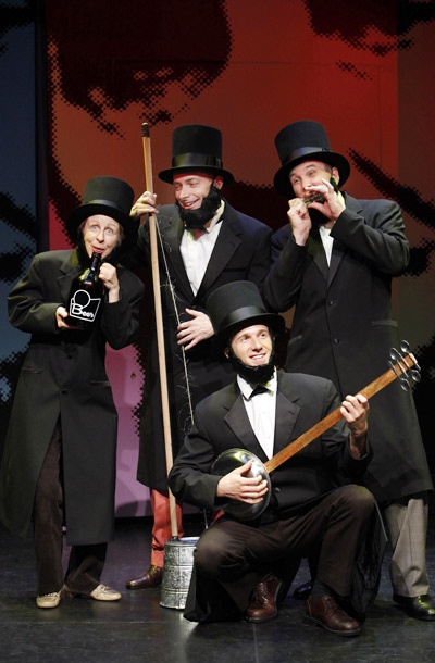 Show Photos - Abraham Lincoln's Big Gay Dance Party - Pippa Pearthree - Arnie Burton - Ben Roberts - Ted Koch