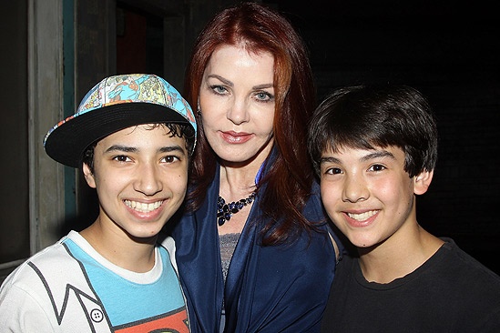 Priscilla Presley at Billy Elliot – Priscilla Prelsey – Dayton Tavares – Alex Ko