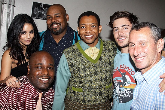 Zac Efron and Vanessa Hudgens at Memphis – supporting cast