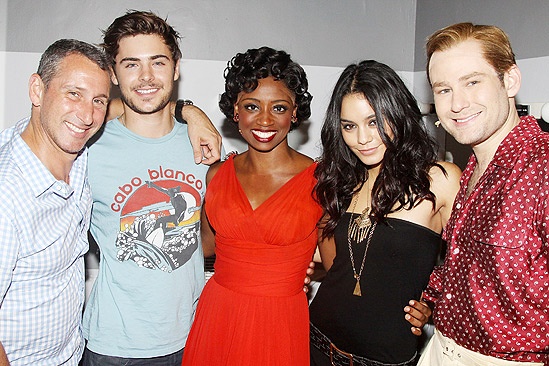 Zac Efron and Vanessa Hudgens at Memphis – Adam Shankman – Zac Efron – Montego Glover – Vanessa Hudgens – Chad Kimball