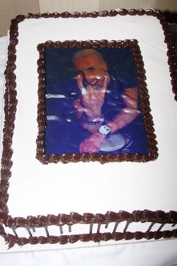 Dee Snider Rock of Ages opening night – Dee Snider cake