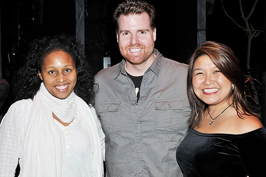 Avenue Q off bway anniversary Haneefah Wood – Nicholas Kohn – Hazel Anne Raymundo