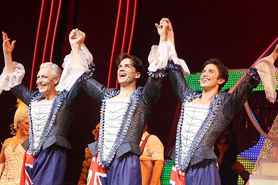 Priscilla Opening in Toronto – cc – Tony Sheldon – Will Swenson – Nick Adams