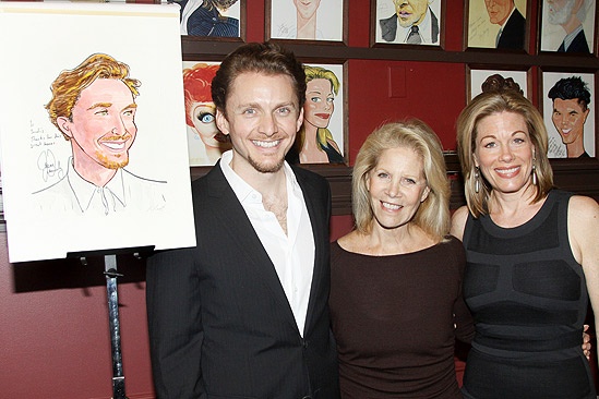 Jason Danieley Sardi’s Caricature – Jason Danieley – Daryl Roth – Marin Mazzie