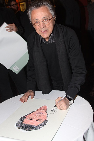 Jersey Boys at Sardi’s – Frankie Valli (signing)