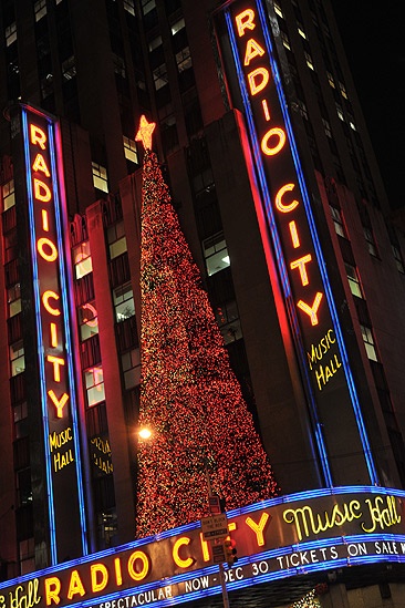 Radio City Christmas - marquee