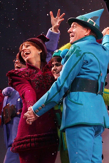 Elf opens – Beth Leavel – Matthew Gumley – Mark Jacoby