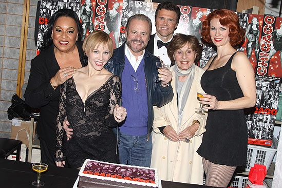 Chicago 14 - Roz Ryan -Charlotte d'Amboise - Barry and Fran Weissler - Brent Barrett - Leigh Zimmerman