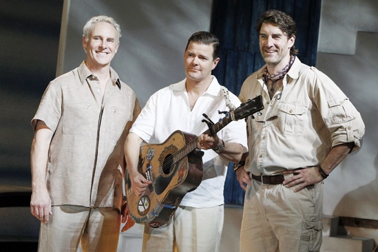 Mamma Mia - Show Photos - John Dossett - Clarke Thorell - Patrick Boll