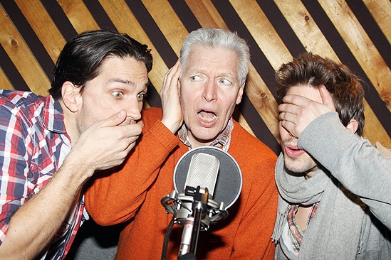 Priscilla recording - Will Swenson – Tony Sheldon – Nick Adams 3