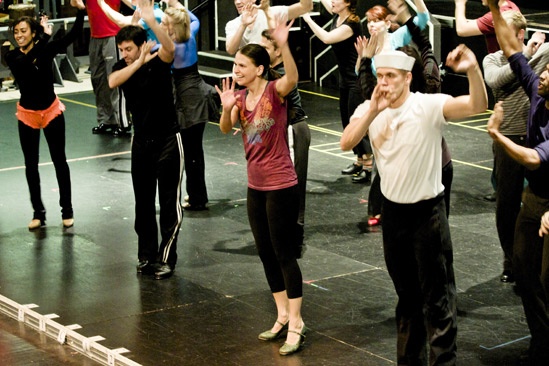Anything Goes in Rehearsal – Sutton Foster