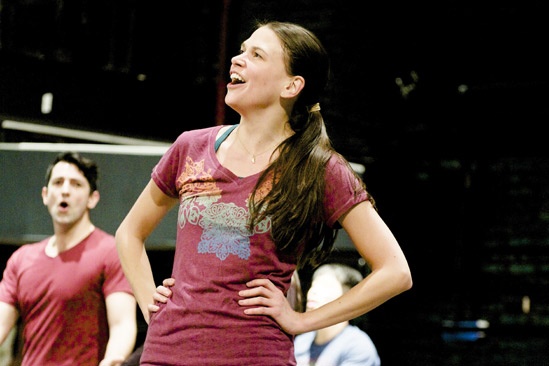 Anything Goes in Rehearsal –  Sutton Foster