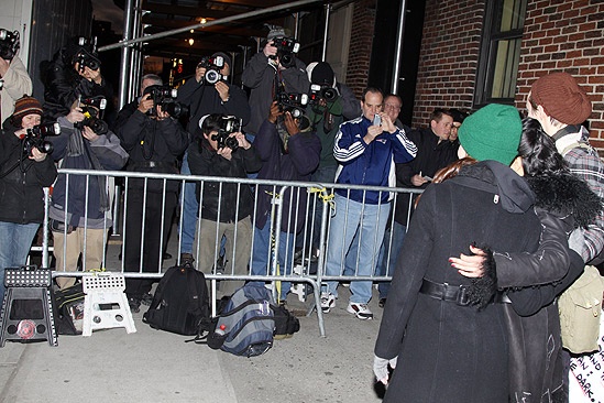 Spider-Man Letterman- photographers