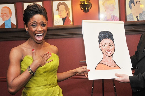 Chad and Montego Sardi’s caricatures – Montego Glover 